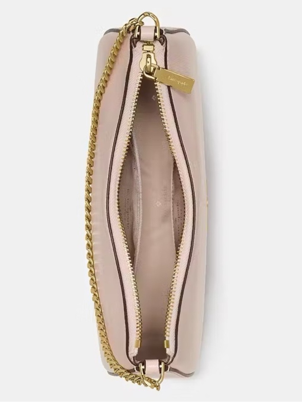 Kate Spade Margot Saffiano Convertible Crossbody Bag Powdered Sugar Pink - Picture 4 of 6